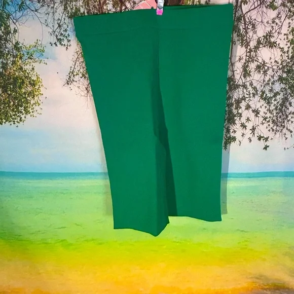 Green Ribbed 2PC Workout Set - Picture 9 of 11